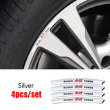 4pcs/set 9cm Honda Mugen Aluminum Alloy Car Wheel Rim Tyre Sticker