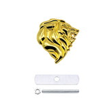 Peugeot Lion Head Logo Metal Car Front Grille Emblem Badge Decal