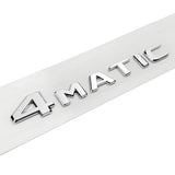 Mercedes Benz 2017-2023 4MATIC Logo Car Rear Sticker