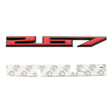 Chevrolet Letter 262 265 267 283 Metal Car Rear Sticker Decal Trunk Emblem Badge