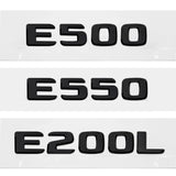 Mercedes Benz E200L E260L E300 E320L E320 E350L E350 E500 E550 ABS Car Rear Sticker Emblem Badge