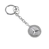 Mercedes Benz Diamond Metal Car Keychain Keyring