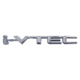 Alloy Car Body Side Rear Trunk Emblem Badge Sticker for I-VTEC VTEC Logo Odyssey CRV FIT Jazz Pilot Civic Accord City Crosstour
