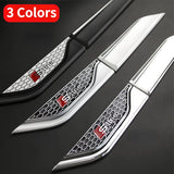 2pcs Audi Sline Car Bumper Strip Emblem Fender Side Protective Sticker