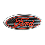 14.5x5.8cm Ford ABS Car Front Head Emblem Badge Auto Rear Sticker Decal