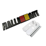 Mitsubishi Ralliart Metal Car Front Grille Emblem Badge Auto Rear Sticker Decal