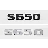 Mercedes Benz S500 S550 S600 S650 S300L S320L S500L S600L ABS Car Rear Sticker Decal