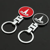 Tesla Metal Car Keychain Keyring