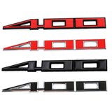 Chevrolet Letter 302 305 307 327 350 400 427 454 Metal Car Rear Sticker Decal Trunk Emblem Badge