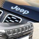 Jeep ABS Car Front Hood Emblem Badge Body Side Sticker Rear Decal