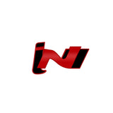 Hyundai iN Logo Metal Car Front Grille Emblem Badge Rear Sticker Decal