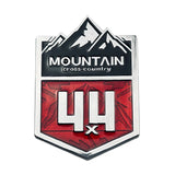 Jeep Mountain 4x4 Metal Car Front Grille Emblem Badge Auto Trunk Sticker Decal