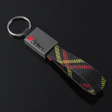 Audi Sline RS Car Logo Keychain Auto Key Ring Pendant
