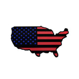 Chevrolet United States Map Logo Car Rear Sticker Decal Auto Body Emblem Badge