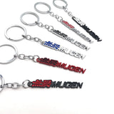 Honda Mugen Logo Metal Car Key Rings Keychain Pendant