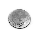 52/57mm Car Steering Wheel Center Emblem Sticker for Mercedes Benz W203 W204 W205 W211 W212 C200 E300