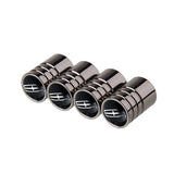 4pcs/set Lincoln Logo Car Air Valve Stem Caps Auto Tyre Valve Covers
