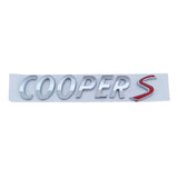 3D Letters Sticker Car Rear Trunk Emblem Accessories for Mini Cooper S Logo R50 R52 R53 R55 R56 F54 F55 F56 F60 Badge Decoration