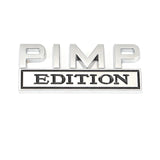 Jeep PIMP Edition Metal Car Front Grille Emblem Badge Auto Rear Sticker Decal