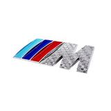 BMW M Power Metal Car Front Grille Emblem Rear Sticker