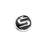 80mm/90mm Skoda S Logo ABS Car Front Hood Emblem Badge Rear Sticker Decal