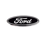 58x22mm Ford Aluminum Alloy Car Steering Wheel Cover Sticker Decal