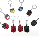 Jeep Mountain 4X4 Logo Metal Car Key Rings Keychain Pendant
