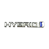 13.4x2cm Car Trunk Front Girlle Badge Sticker for Toyota Hybrid Yaris Avalon Auto Whole Body Emblem Decal Exterior Accessories