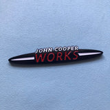 Car Rear Badge Sticker Side Fender 3D Emblem Accessories for John Cooper Works R50 R52 R53 R55 R56 F54 F55 F56 F60