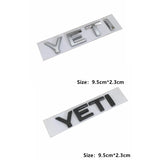 Skoda RAPID SUPERB OCTAVIA KAROQ KODIAQ KAMIQ Fabia 4x4 YETI Metal Car Rear Sticker Trunk Emblem Badge Decal