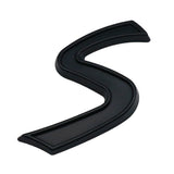 Metal Car Side Sticker Auto Body Decals Trunk Badge SD S D Logo for R50 R52 R53 R55 R56 F54 F55 F56 F60 Decoration