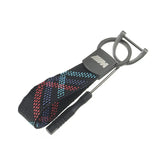 BMW M Power Car Keychain Oxford Webbing Metal Keyring