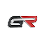 Car Trunk Front Grille Badge Side Emblem Sticker for Toyota GR Logo Auto Whole Body Decal Exterior Accessories