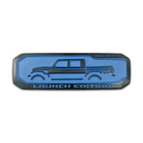 Jeep Launch Edition Logo Metal Car Body Fender Side Sticker Decal Auto Front Grille Emblem Badge