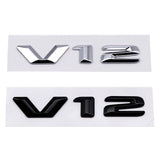 Mercedes Benz V12 Logo ABS Car Rear Sticker