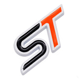Ford ST Logo Metal Car Rear Sticker Auto Body Side Emblem Badge Decal