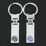 For Volkswagen VW Tiguan Touran Passat MK7 MK5 Polo Golf MK2 MK3 MK4 Beetle CC Metal Car Key Chain Keychain Holder Keyring