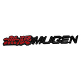 Car Front Grille Badge MUGEN Emblem for Honda Accord Civic CRV Crosstour H-RV Nsx Pilot Odyssey City CRZ Fit Spirior AVANCIER
