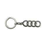 Audi Sline Supercharged S4 Logo Metal Car Keychain Keyring