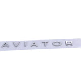 Lincoln AVIATOR Logo ABS Letter Car Rear Sticker Decal Emblem Badge