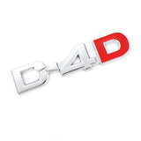 Car Whole Body Emblem Decal for Toyota D4D D-4D Logo RAV4 CROWN PRIUS REIZ VIOS HIGHLANDER Prado Exterior Accessories