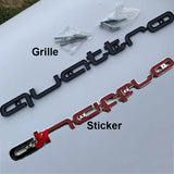 Audi Quattro Logo ABS Car Front Grille Emblem Badge Sticker Decal