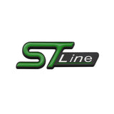 10x3.5cm Ford ST Line Metal Car Side Sticker Trunk Emblem Badge Decal