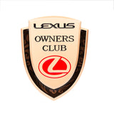 Lexus Metal Shield Car Rear Sticker Auto Window Emblem Badge Decal