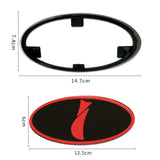 Subaru I Logo ABS Car Front Hood Emblem Badge Rear Sticker Decal