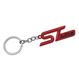 Ford ST Line Logo Metal Car Keychain Keyring
