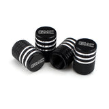 4pcs/set GMC Metal Car Wheel Tire Valve Stem Caps Covers