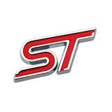 Ford ST Logo Metal Car Rear Sticker Auto Body Emblem Badge Decal