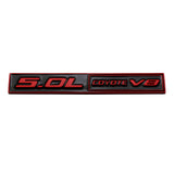Ford 5.0L COYOTE V8 Metal Car Rear Sticker Auto Body Side Emblem Badge Decal