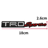 Toyota TRD Metal Car Rear Sticker Side Emblem Badge Decal